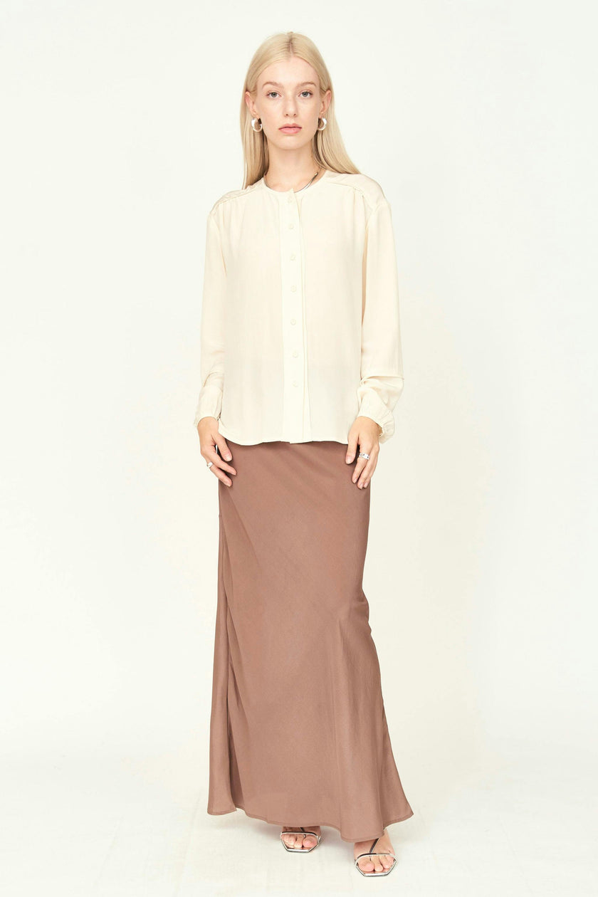 Dakota Blouse in Ivory