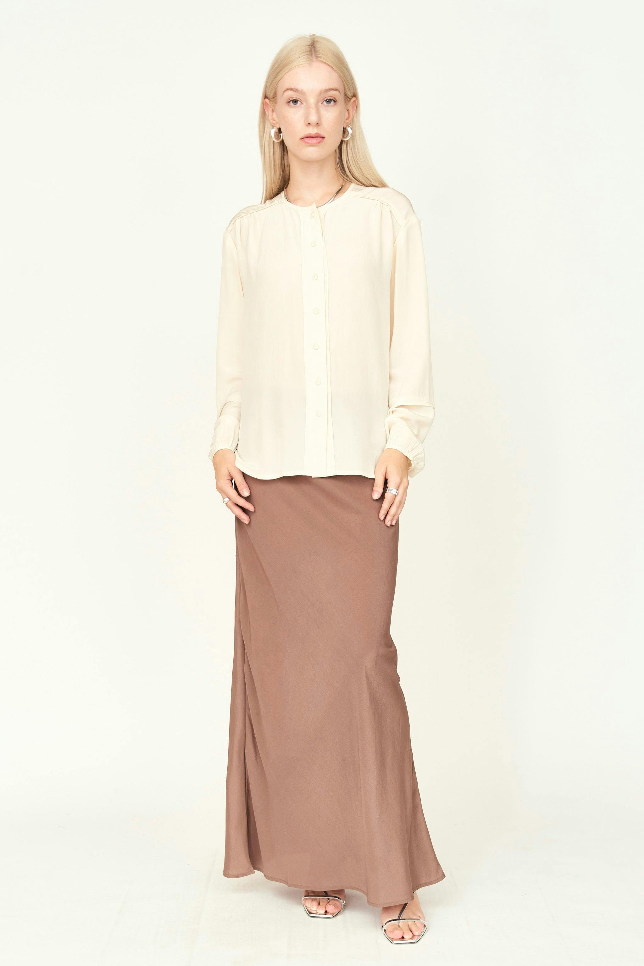 Dakota Blouse in Ivory