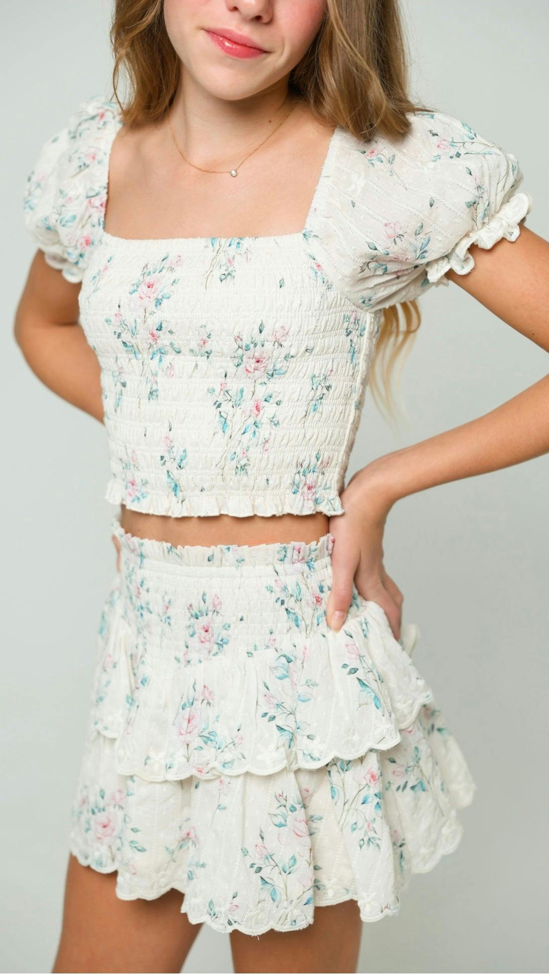Eden Skirt in Bouquet