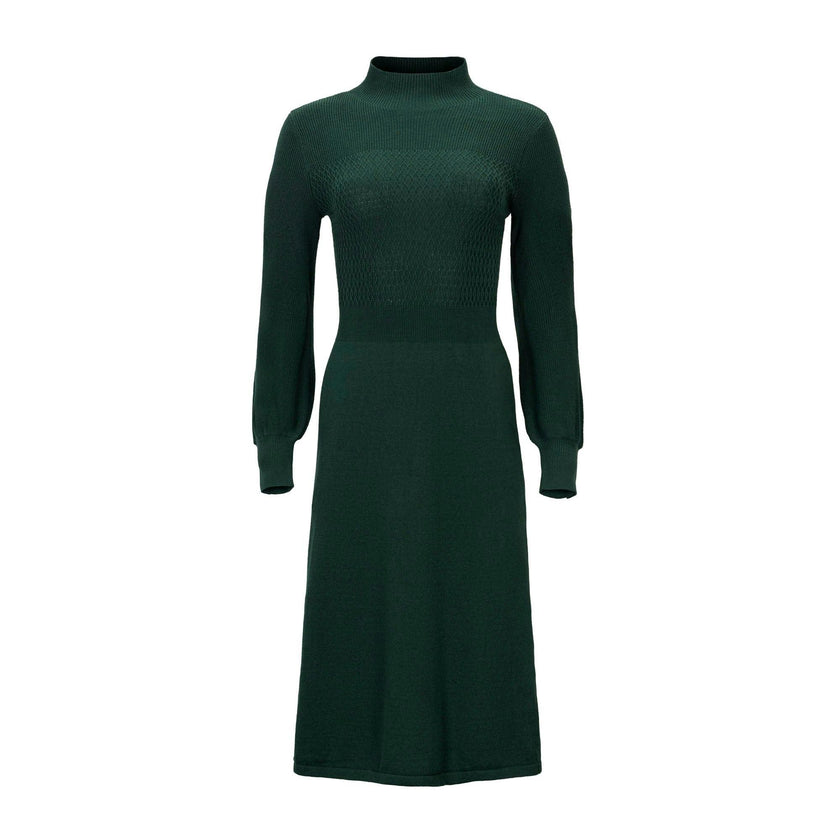 Organic Mock Neck Sweater Dress