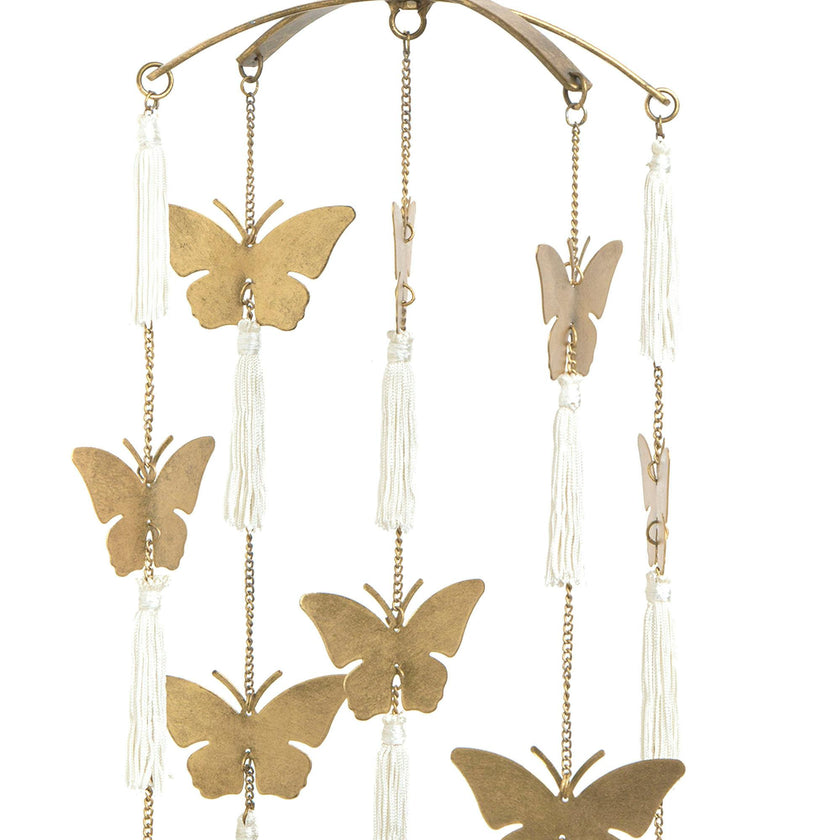 Parker Butterfly Brass Nursery Ceiling Hanging