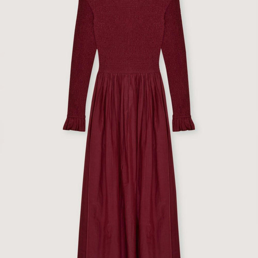 Luly Woman Dress Plum Fantasy_Sampling