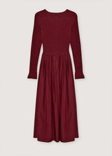 Luly Woman Dress Plum Fantasy_Sampling