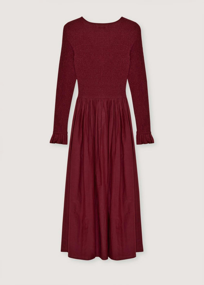 Luly Woman Dress Plum Fantasy_Sampling