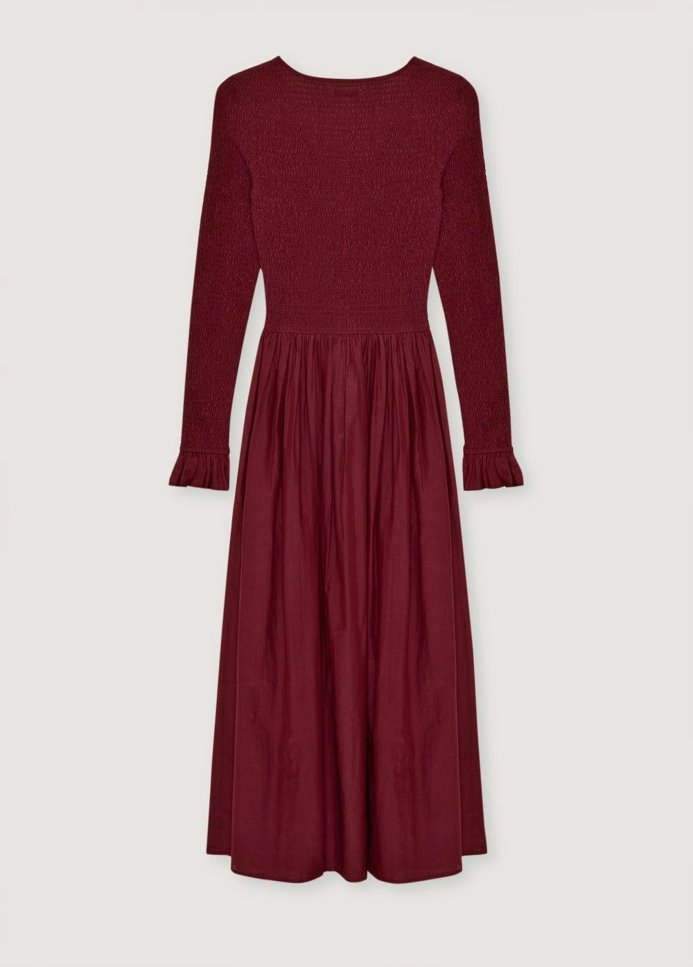 Luly Woman Dress Plum Fantasy_Sampling