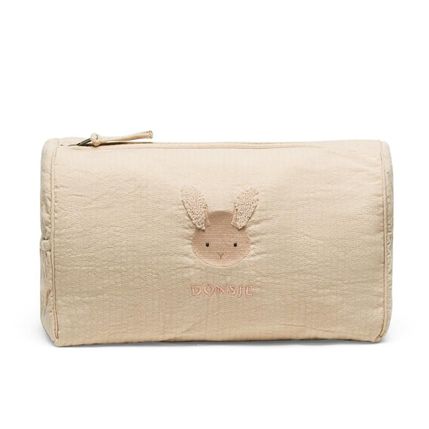 Tebbe Washbag | Fluffy Bunny | Vintage Rose