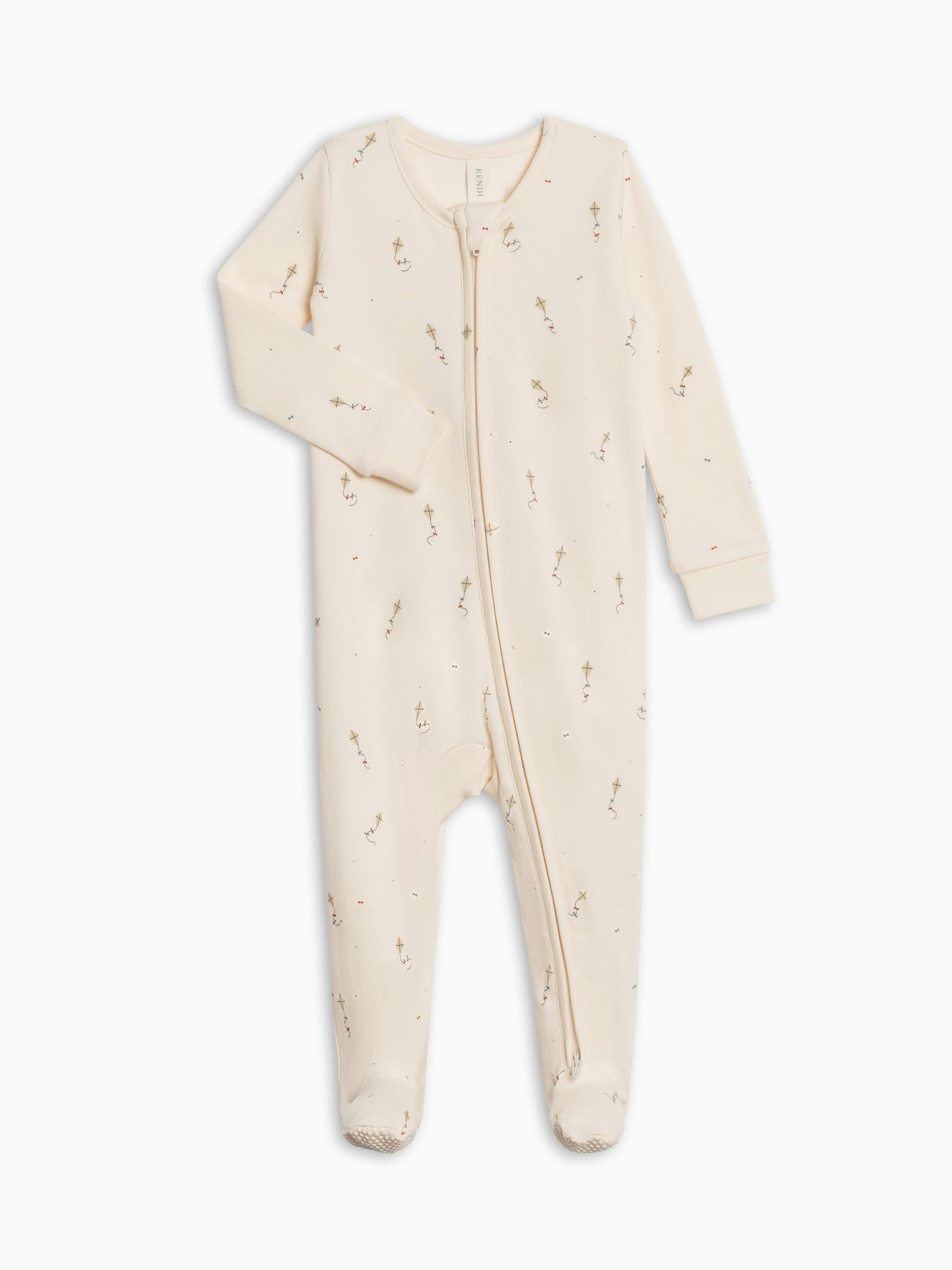 Peyton Zipper Sleeper - Kite / Dune + Barn