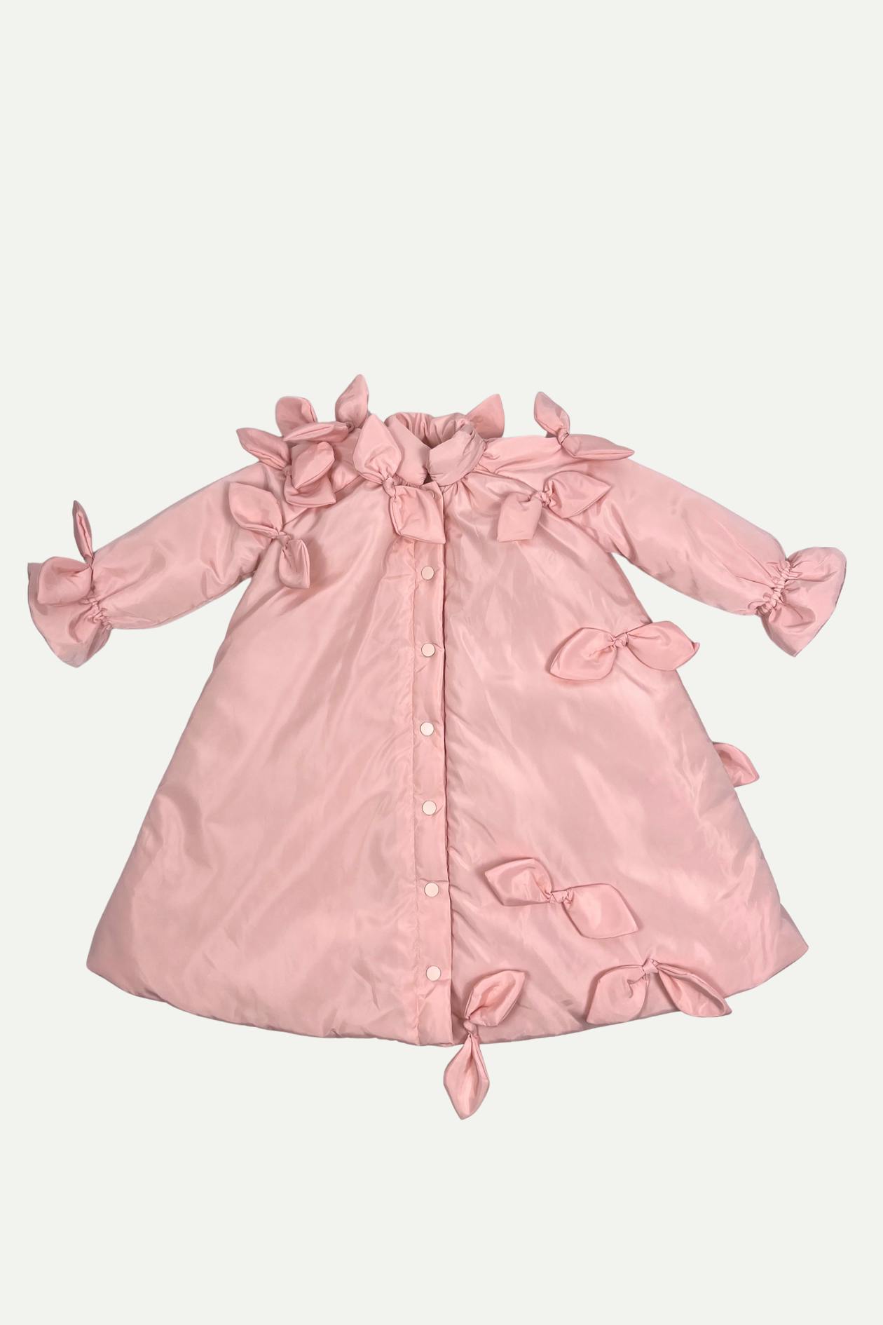 ESTRELLA BOW EMBELLISHED COAT
