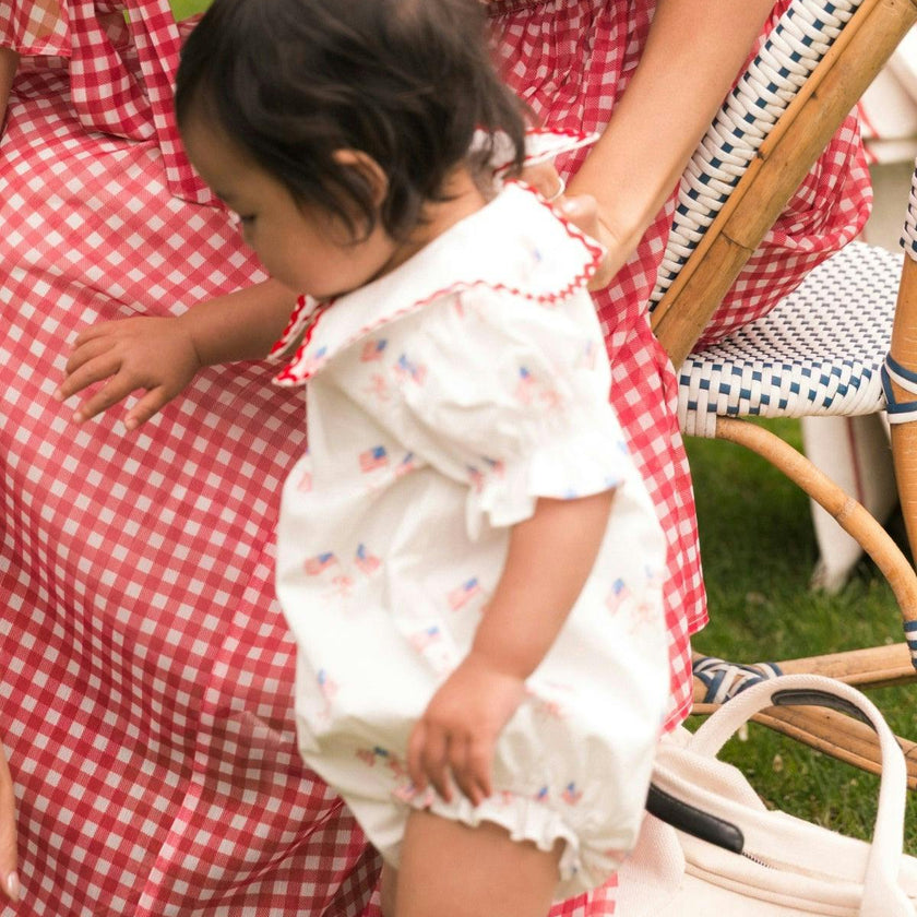 Baby Maisy Romper in Star Spangled