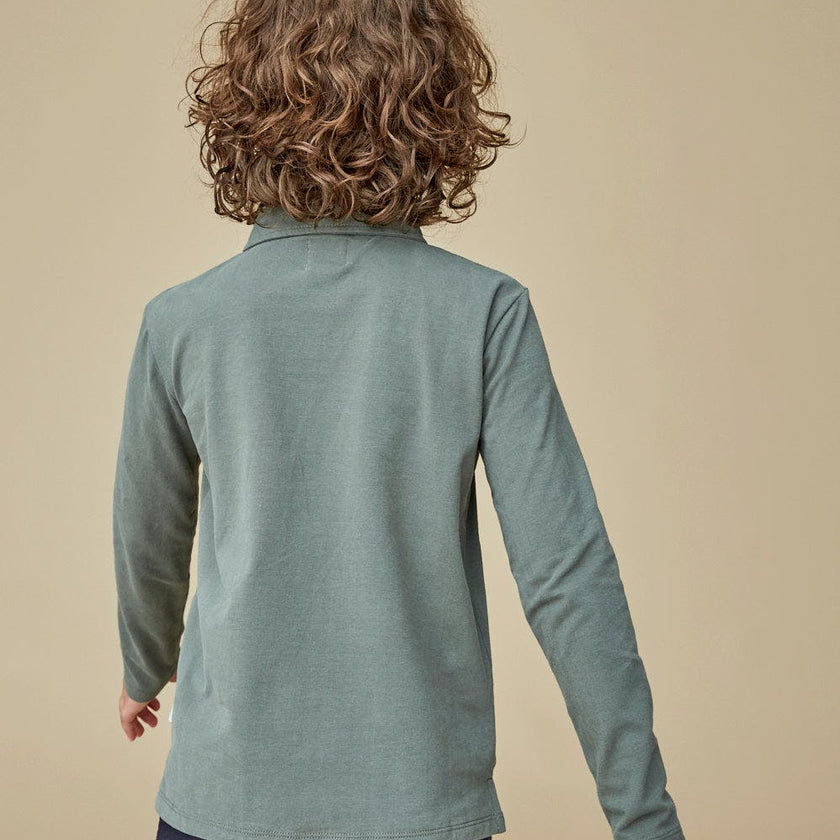 Long Sleeve Polo Shirt