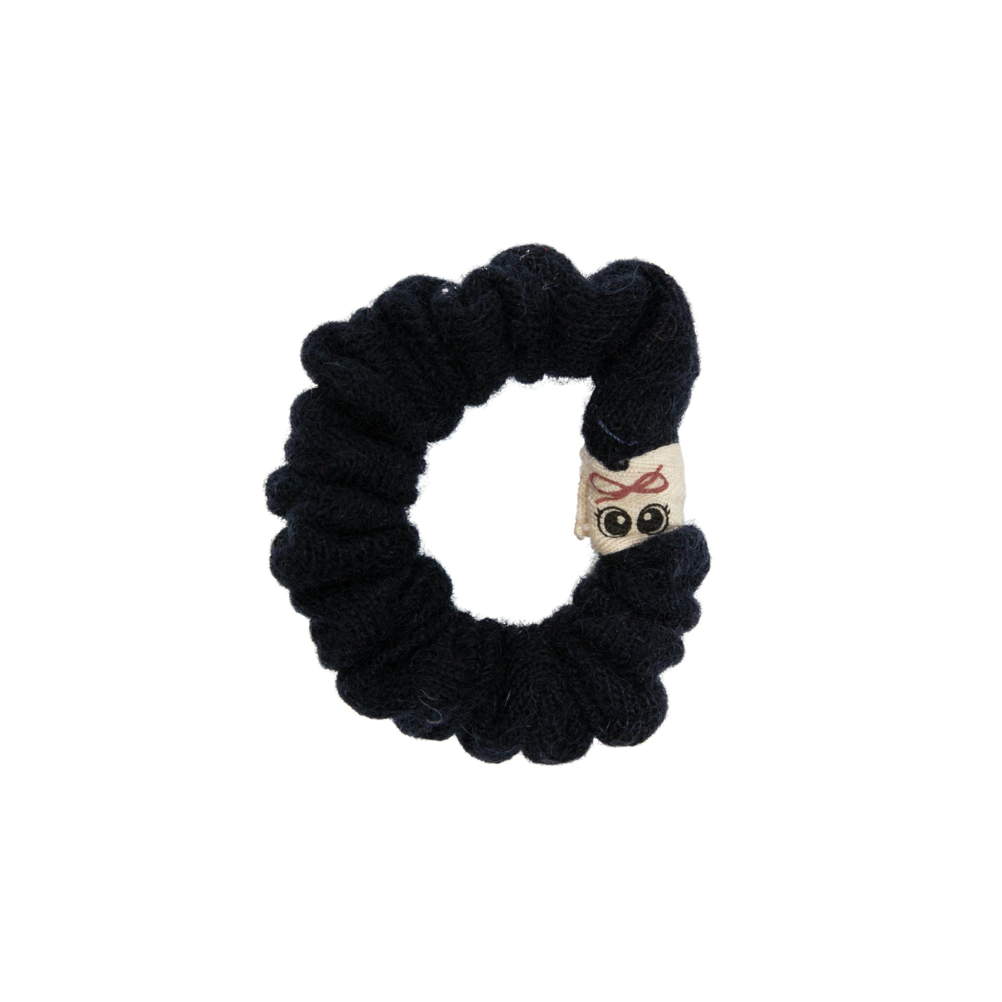 Brushed Wool Mini Scrunchy