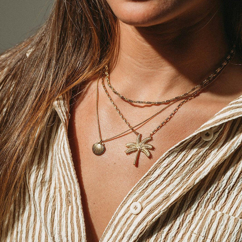 Palm Tree Necklace
