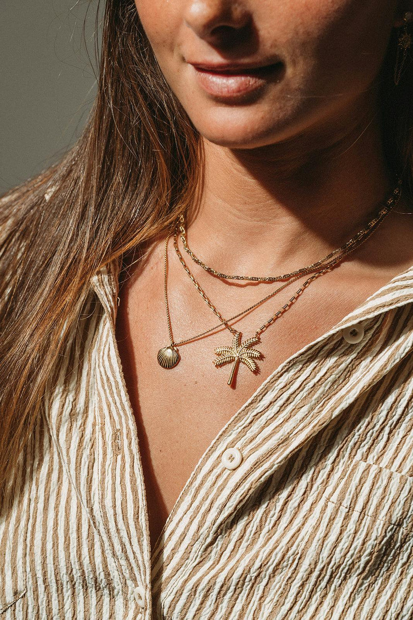 Palm Tree Necklace