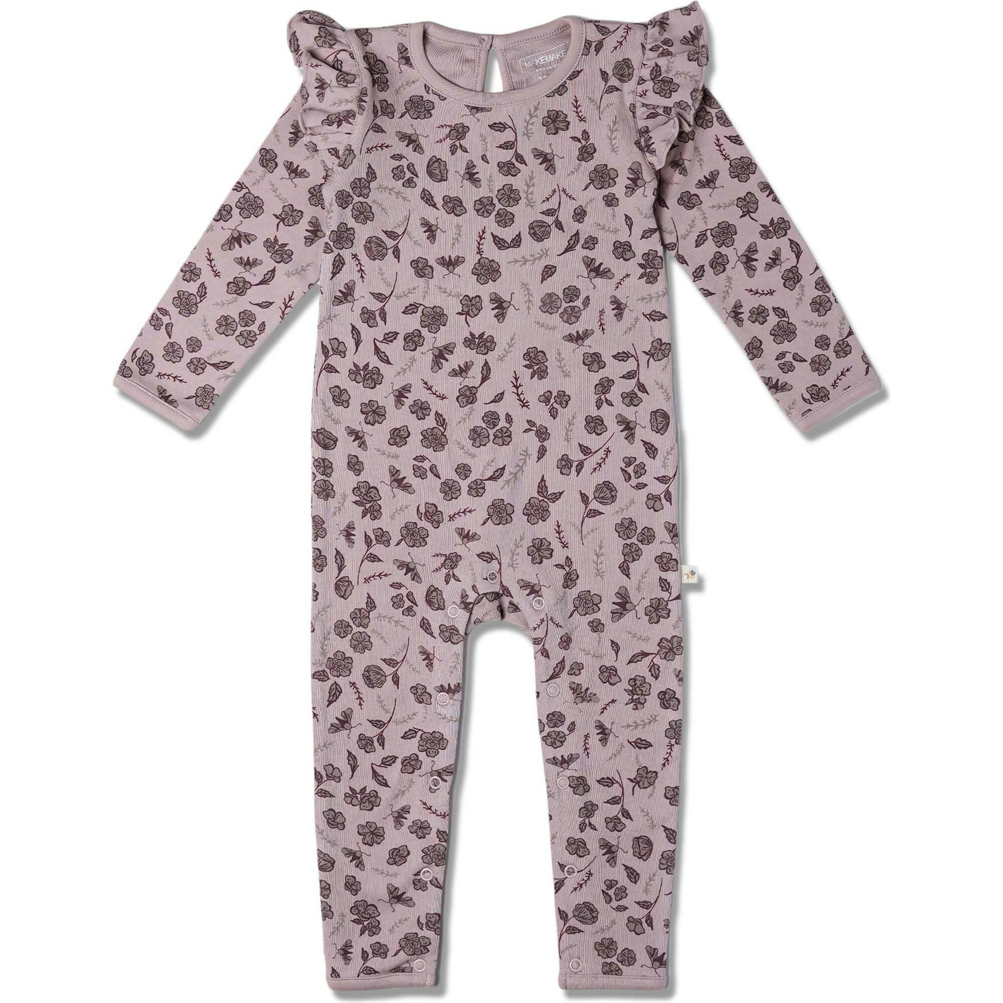 Organic Ruffle Full Sleeve Romper