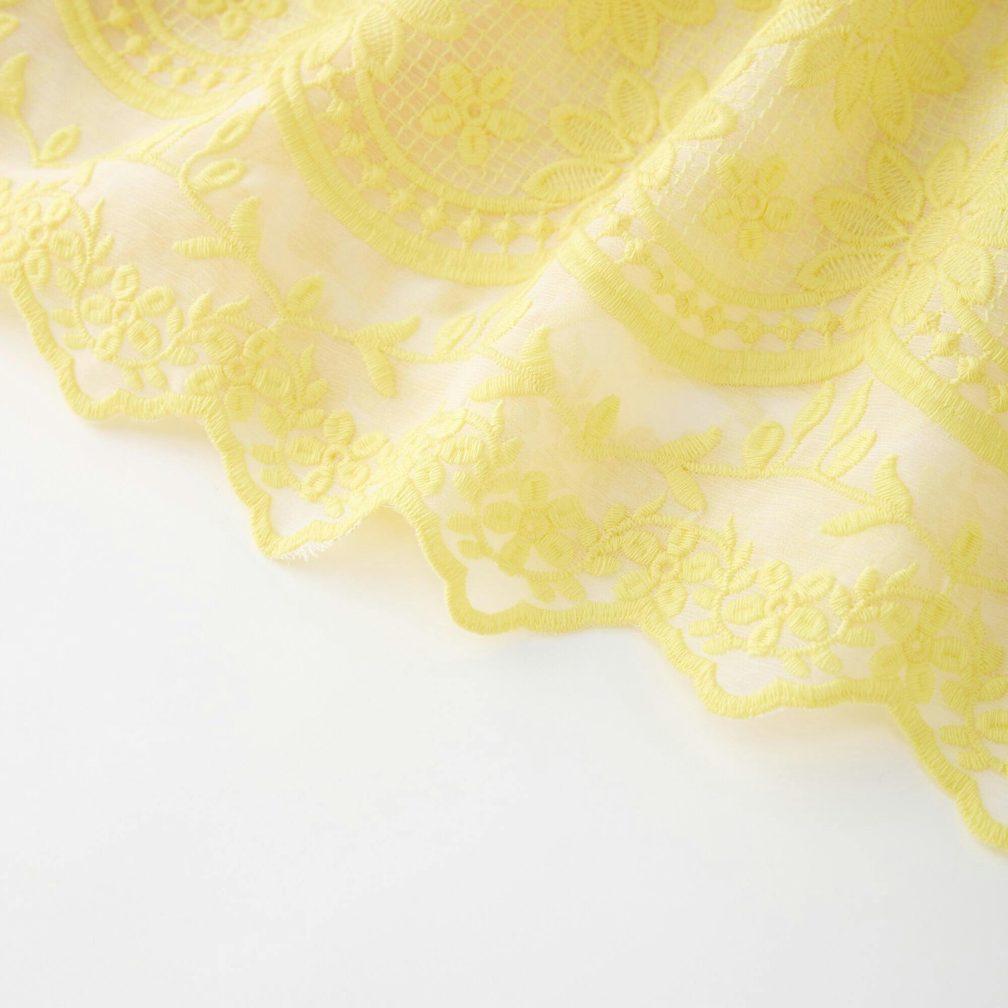 Kaia Lace Embroidered Maxi Dress