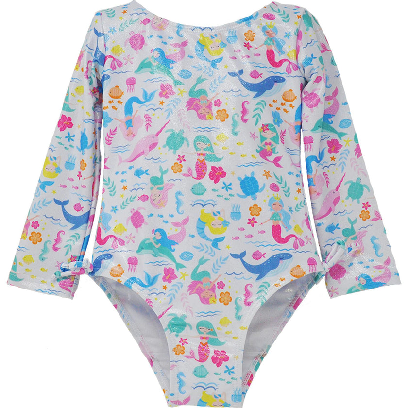UPF 50+ Charlie L/S Rash Guard Swimsuit