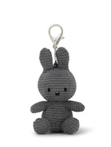 Miffy Keychain ECO Corduroy Grey - 4"