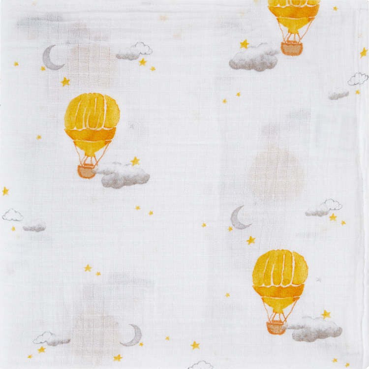 Organic Cotton Muslin Swaddle