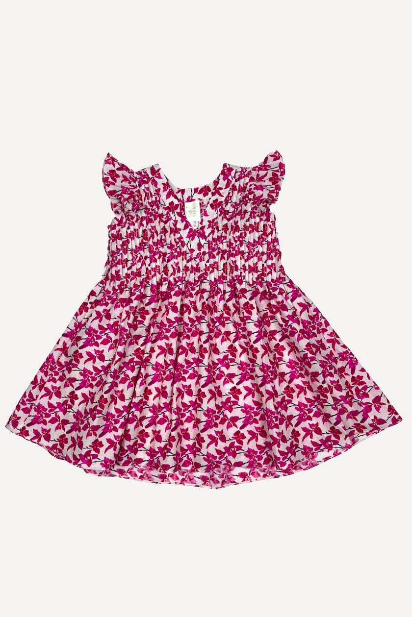 VIYA PINTUCK DRESS