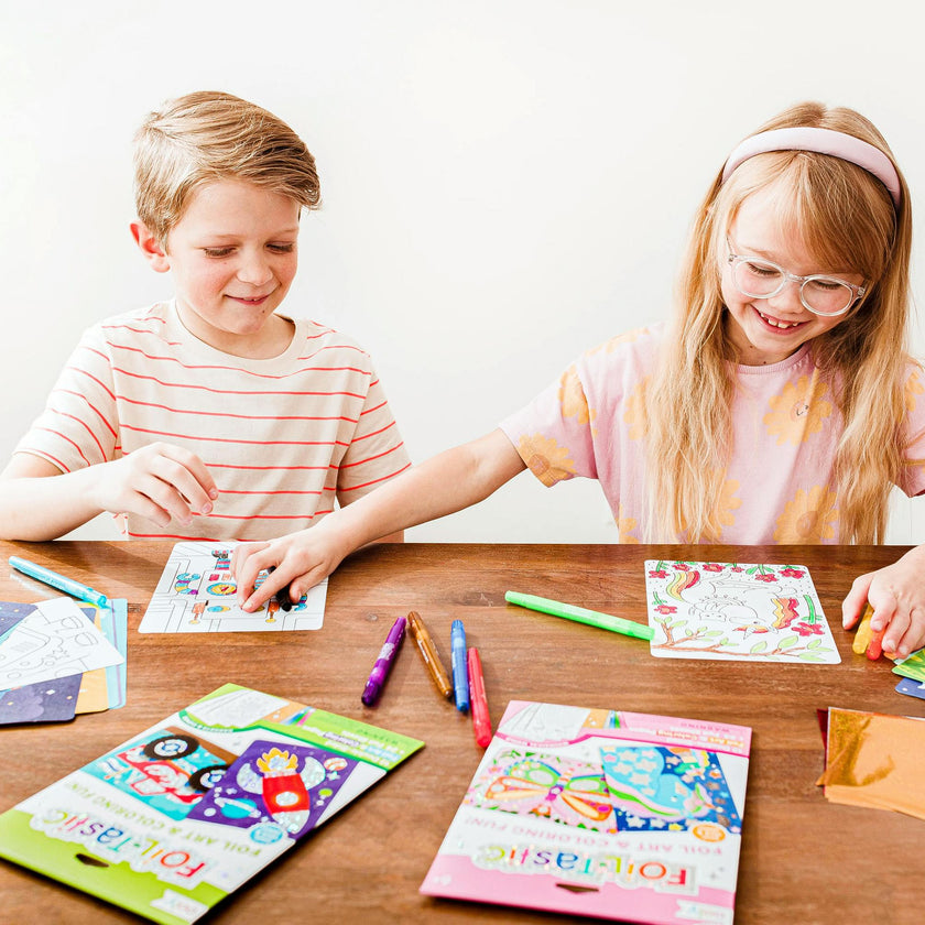 Foil-tastic Foil Art & Coloring Set - Gadgets & Gizmos
