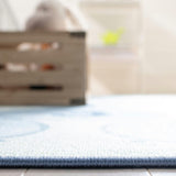 Kids Playhouse Ariel Rug, Blue