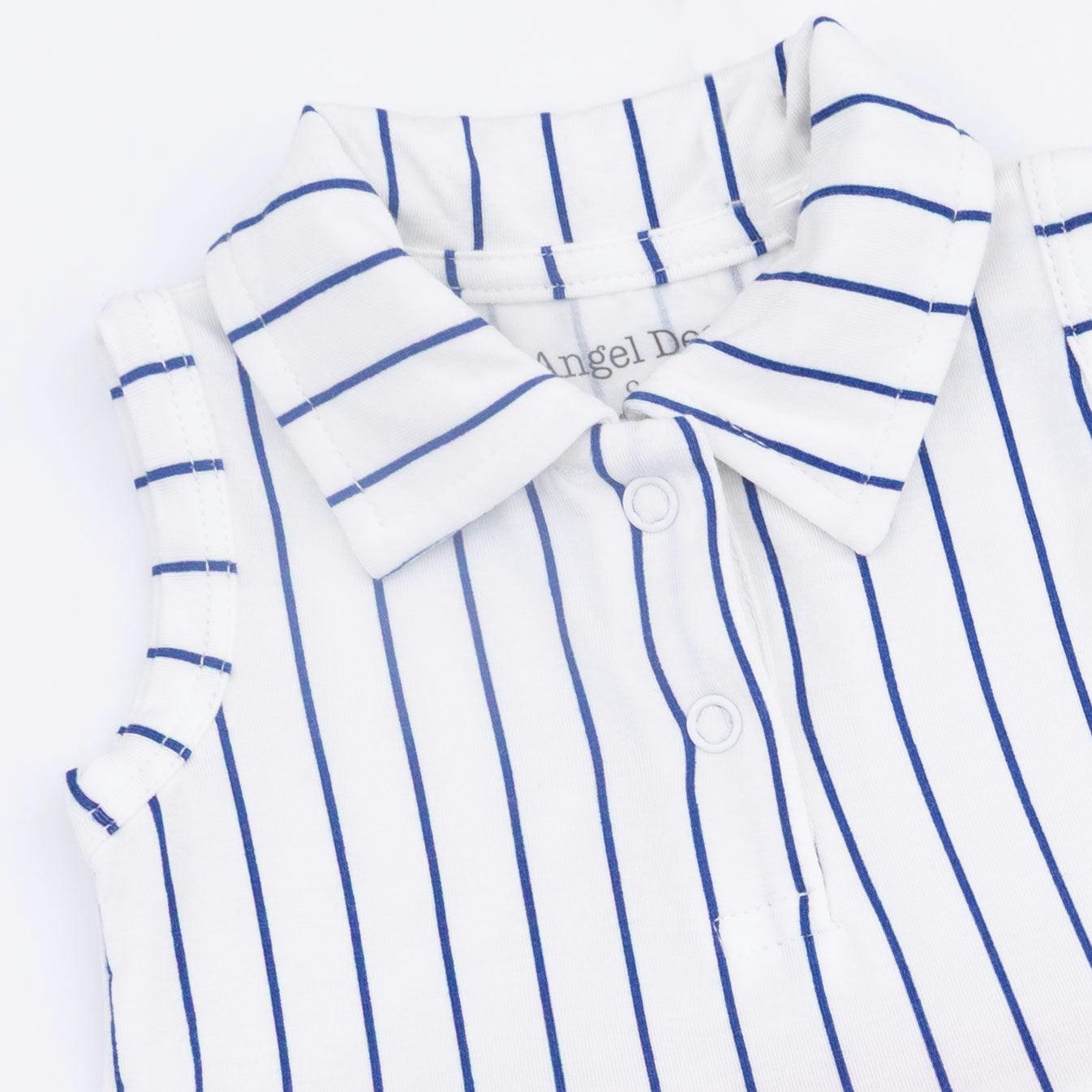 Baseball Stripe - Polo Tennis Dress
