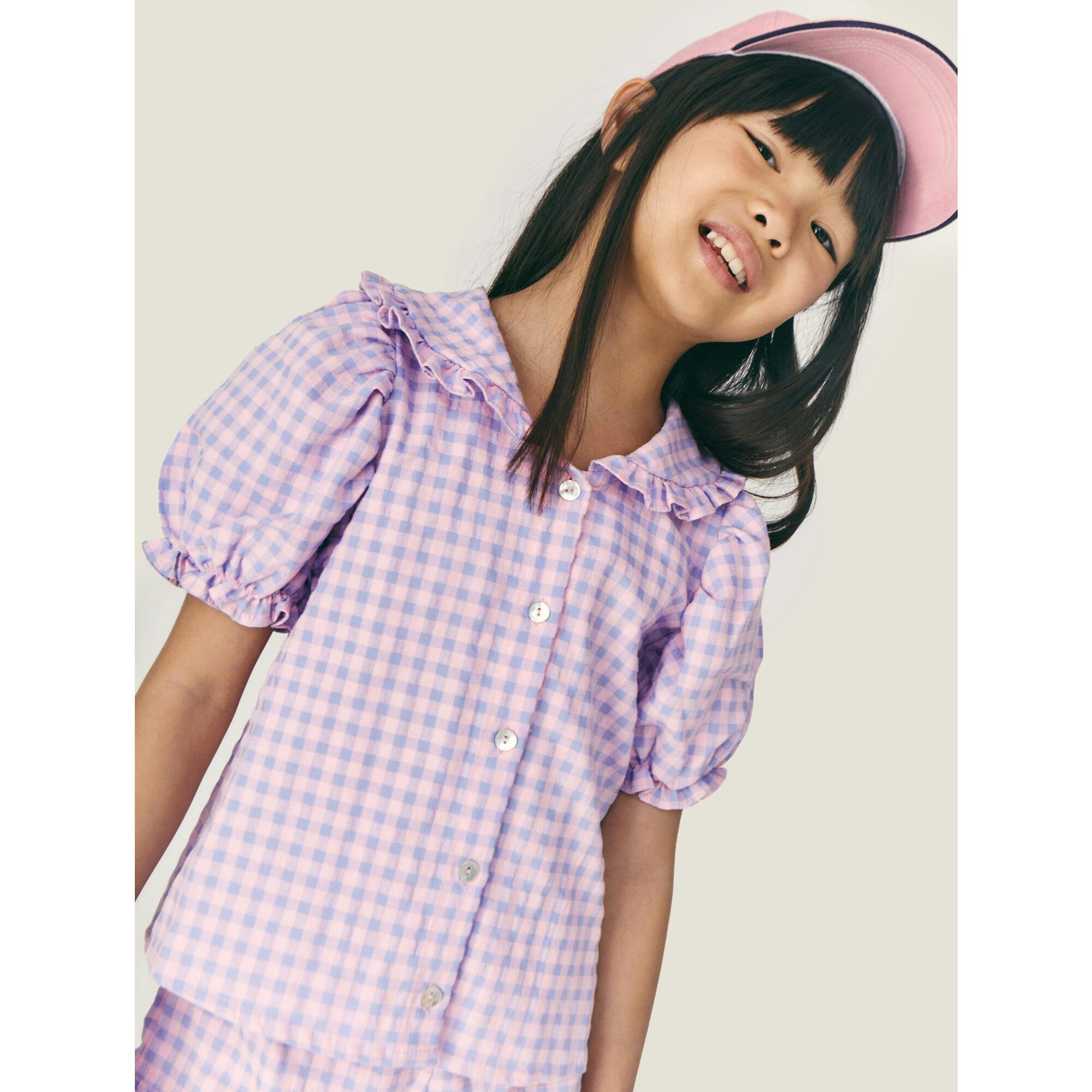 Mipounet SS26 Olie, Blouse Lilac Pink