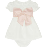 Vega Ceremony Baby Girl Set with Silk Sash