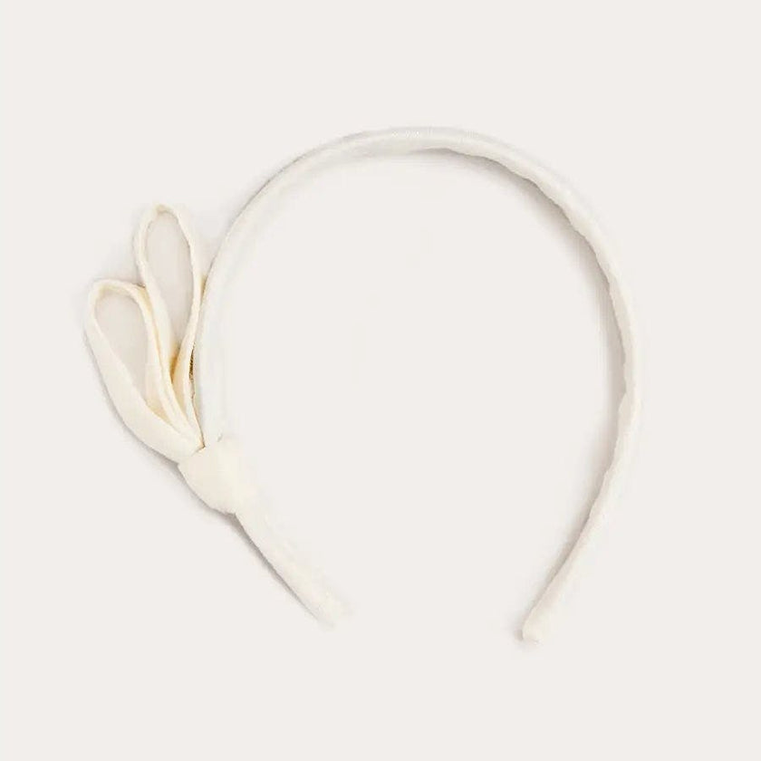 Pleated Flower Girl Hairband