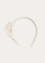 Pleated Flower Girl Hairband