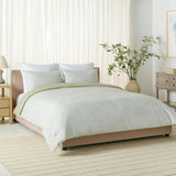 Stripe Reversible Comforter Set, Green