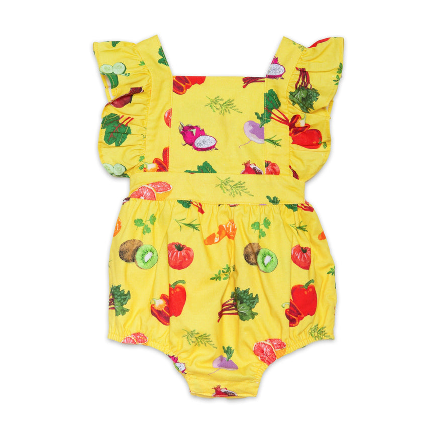 Bubble Romper in Farmer’s Market