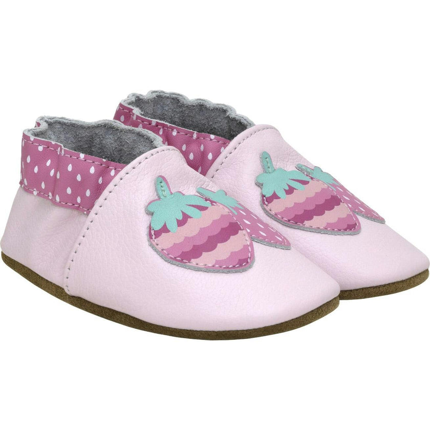 Berry Sweet Soft Soles in Light Pink