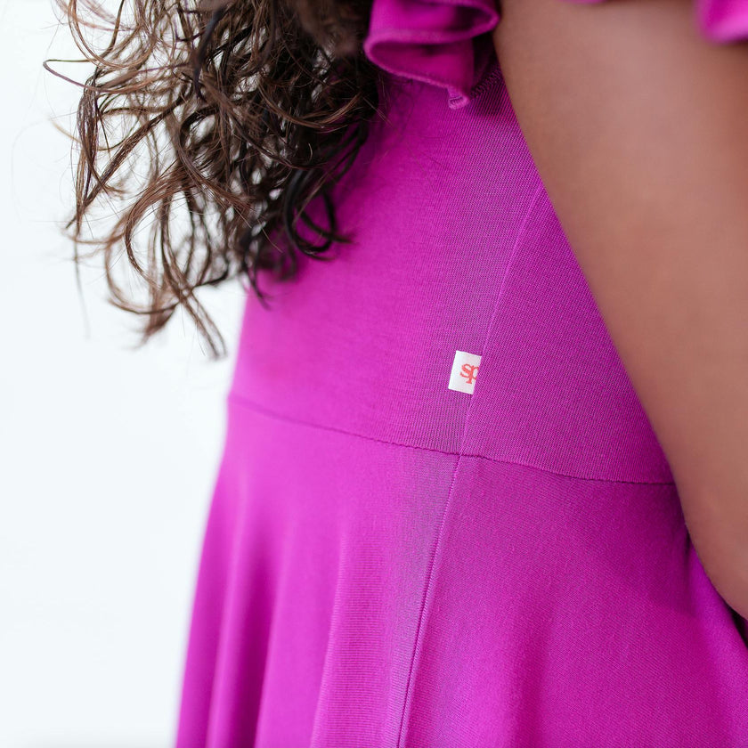 Cap Sleeve Twirl Dress