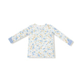Sweet Rose Calico - Long Sleeve Loungewear Set