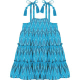 Bella Ikat Shoulder Tie Sundress