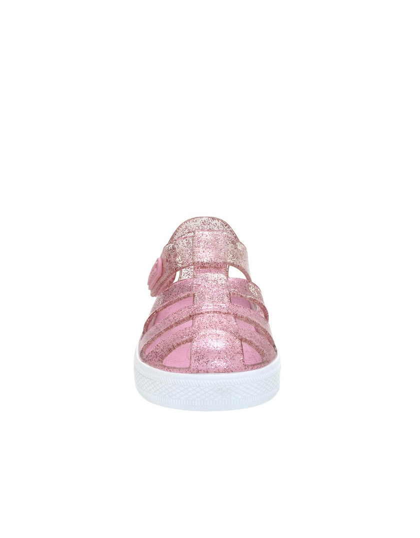 Elite Glitz Jelly Shoes in Pink