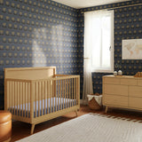 Palma 4-in-1 Convertible Crib with Toddler Bed Conversion Kit