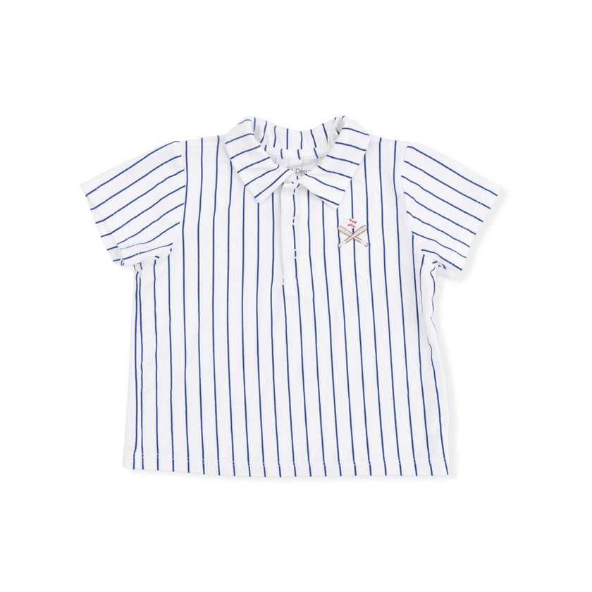 Baseball Stripe - Polo with Everyday Short