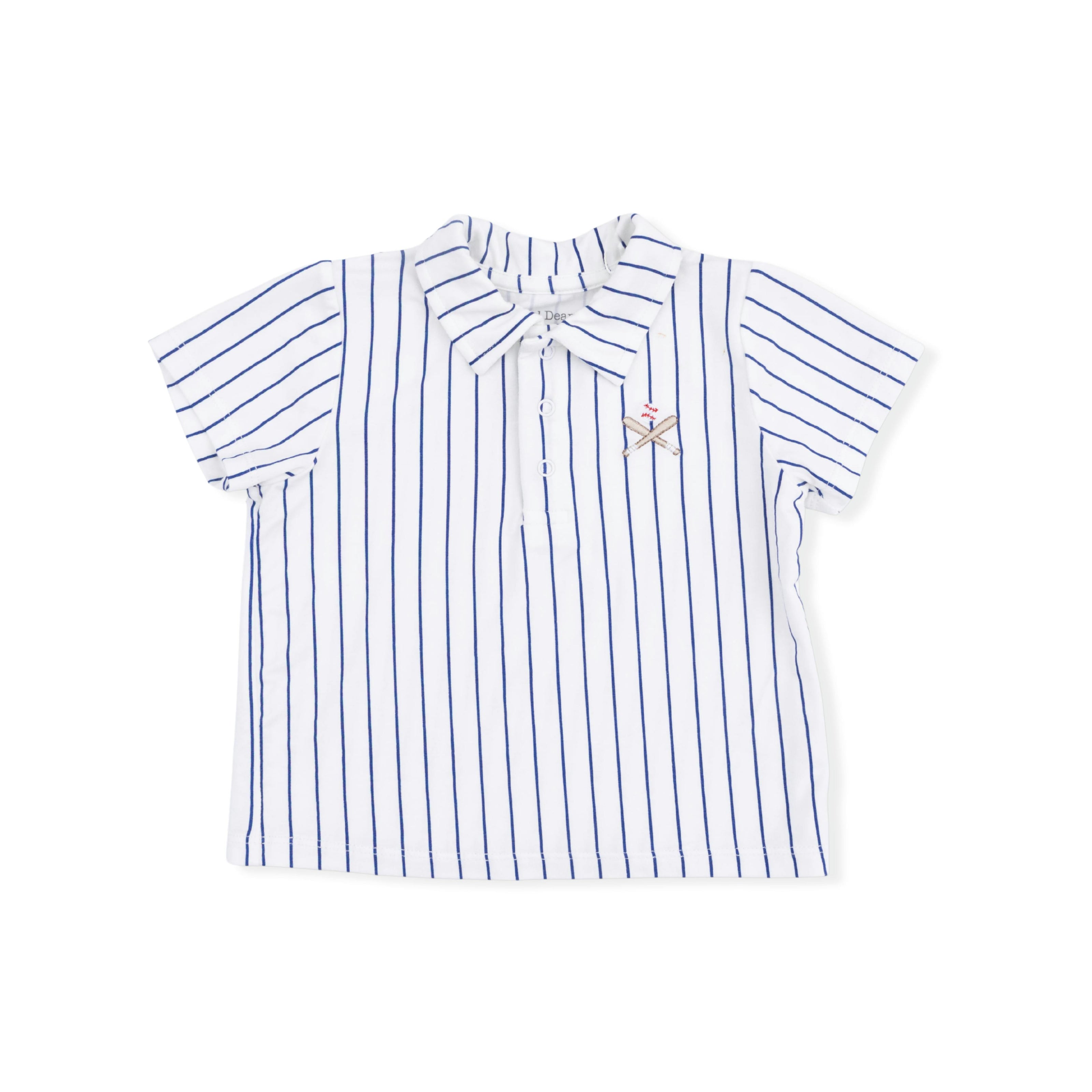 Baseball Stripe - Polo with Everyday Short