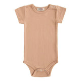 Orange Short Sleeved Modal Bodysuit