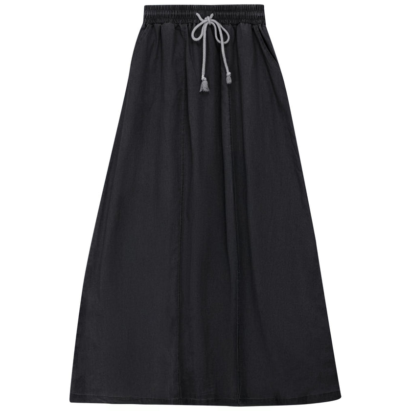 Denim Outstitch Skirt
