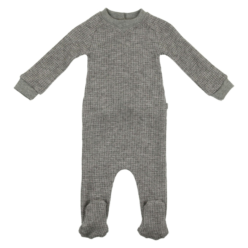 Boys Soft Waffle Footie