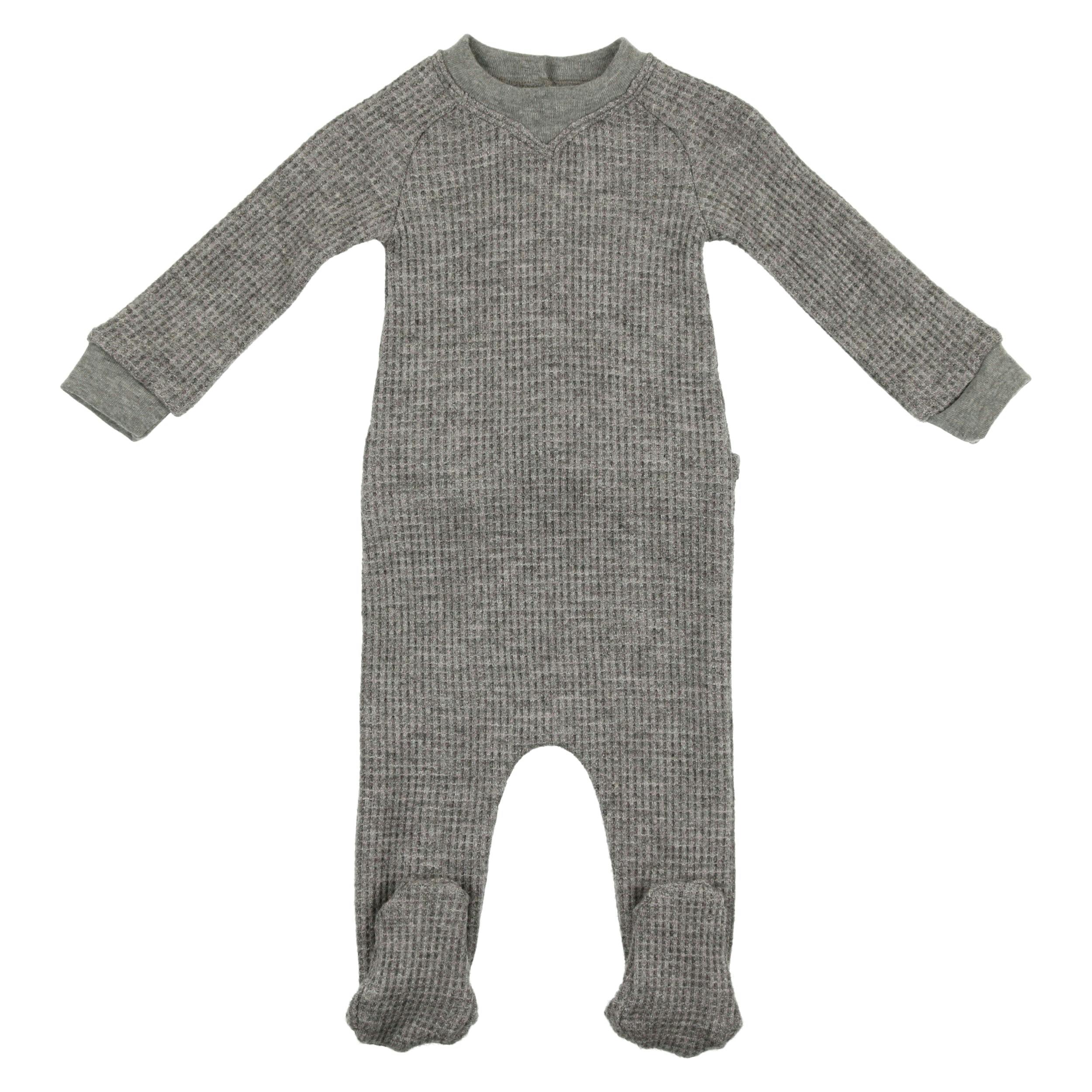 Boys Soft Waffle Footie
