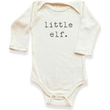 Little Elf Organic Baby Bodysuit Long Sleeve