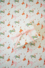 Unicorn Ski Adventure Gift Wrap