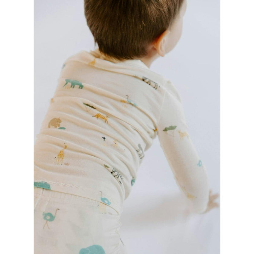 Toddler Modal Pajama Set in Zoo