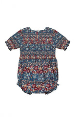 Baby Parker Romper in Dusk Floral Medley
