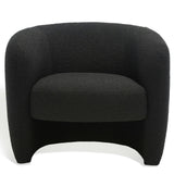 Everly Boucle Barrel Back Accent Chair