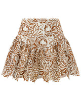 Kimberly Embroidered Mini Skirt